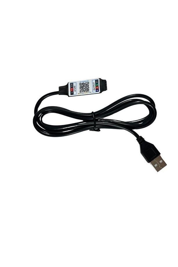 USB girişli Bluetooth Cep Telefonundan RGB Şerit LED Kontrol Modülü 6A 5V - 2