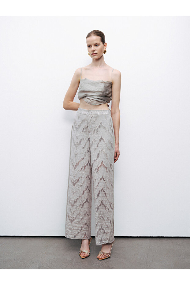 Jakarlı Pantolon - 2