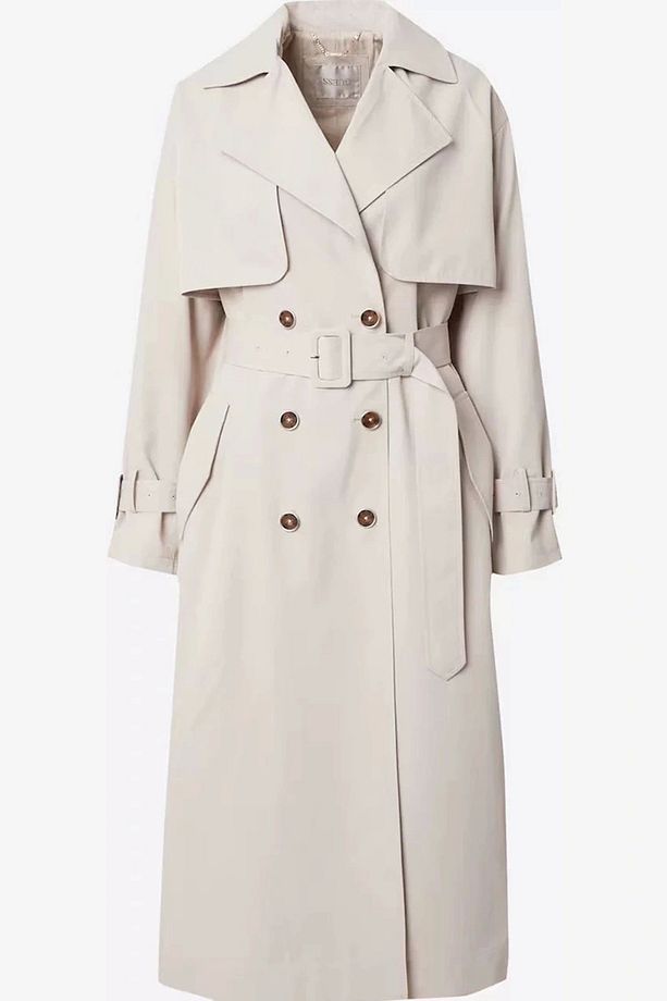 AMIRA TRENCH Kadın Bej Trençkot W5GL33WHAE2-G9D0 - 5
