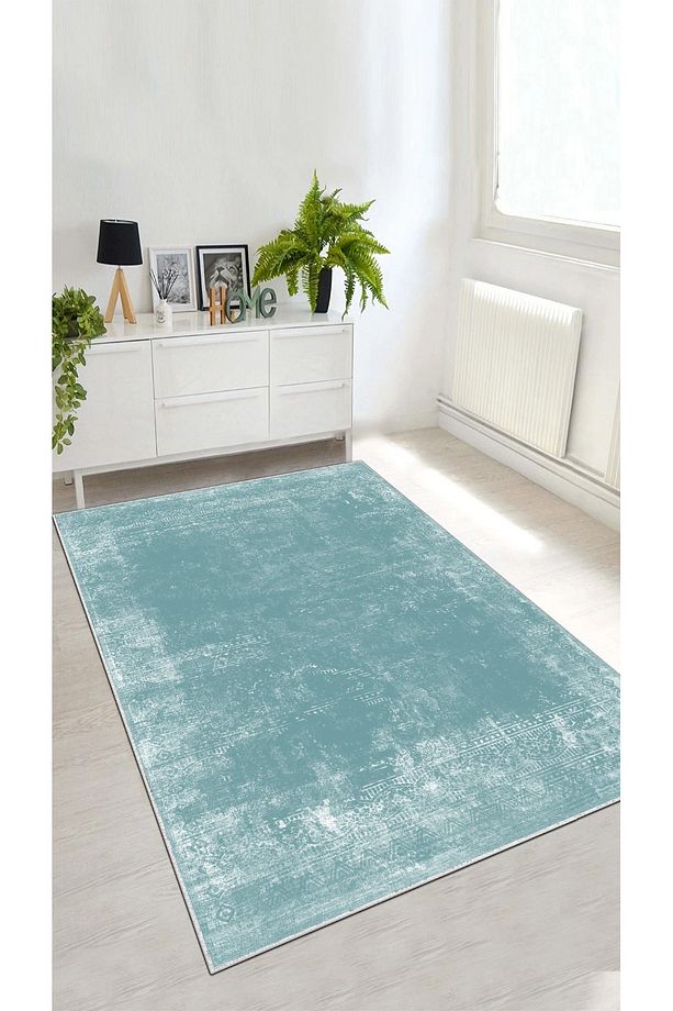 Dijital Baskı Yıkanabilir Kaymaz Taban Salon Halısı Mutfak Halısı Ve Yolluk - 1