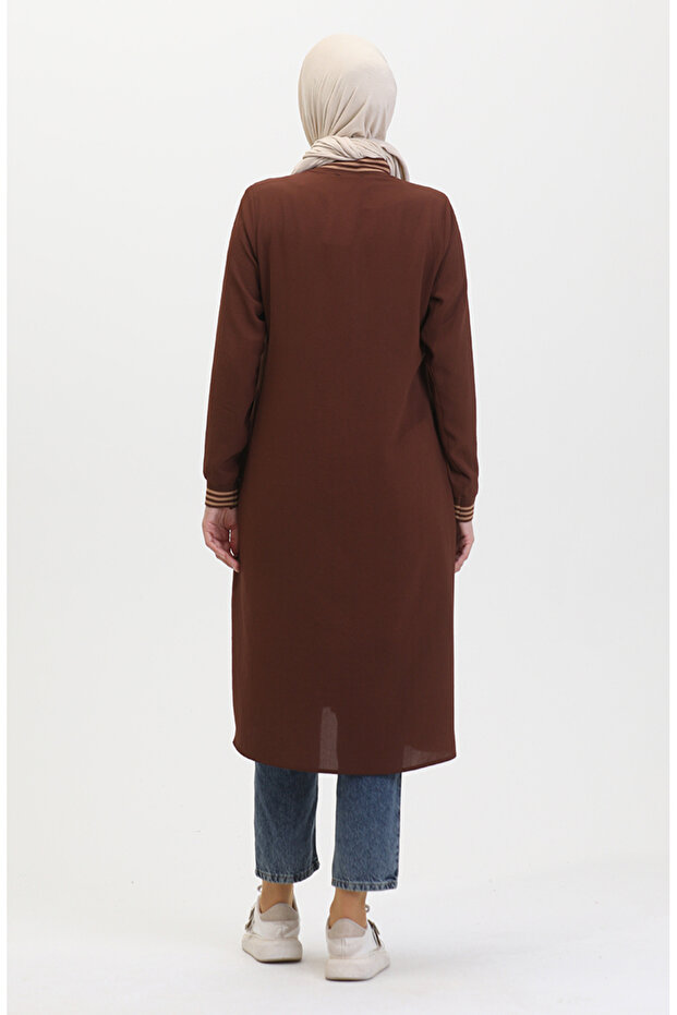 غطاء مضلع بني - موديل 1014-03 - 6