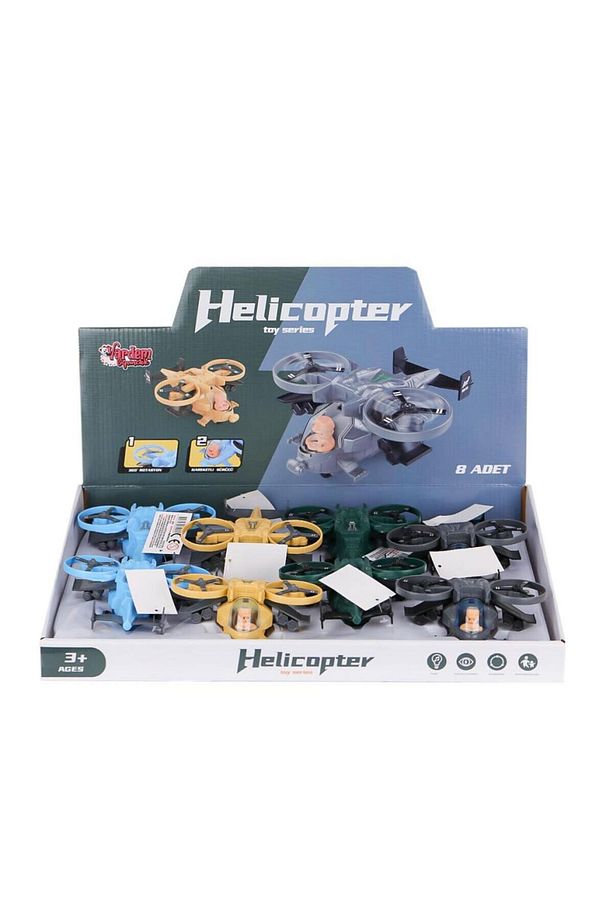 MXT-3616 Sürtmeli Askeri Helikopter -Vardem Oyuncak - 2