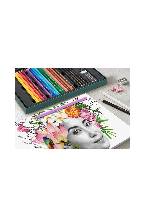 Polychromos & Pitt Graphite Matt 23'lü Hediye Seti, Parlak ve Canlı Renkler - 5