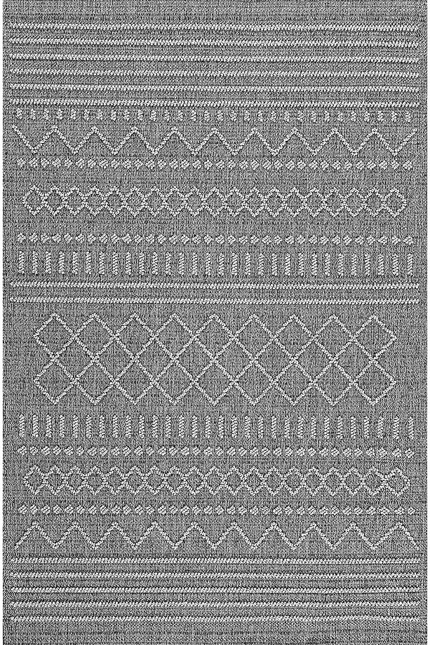 Salon Halısı Geometrik İskandinav Eskitmeli Dijital Baskı Yıkanabilir Kaymaz Taban  8140+ - 2