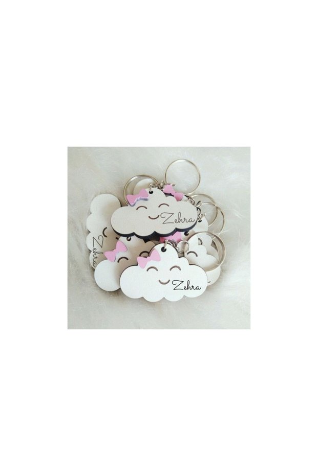 Girl Cloud Keychain, Baby .Mevlüt Keychain 25 Pieces