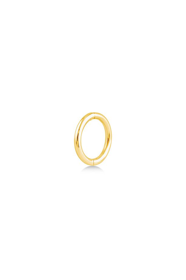 Taşsız Sade Clicker 8,0 mm (16 Gauge), 14KAltın Kıkırdak Küpe/Piercing (TEK Satılır) - 1
