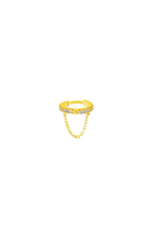 Tamtur Helix Hoop 8,0 mm (18 Gauge), 14KAltın Kıkırdak Küpe/Piercing (TEK Satılır) - 2