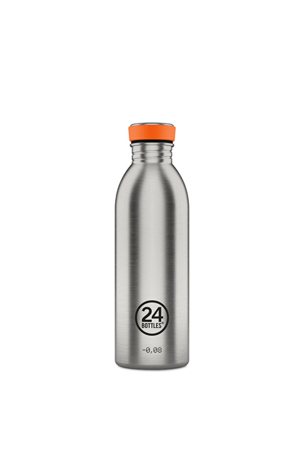 Urban Bottle Brushed Steel Stainless Steel Water Bottle 500 ml