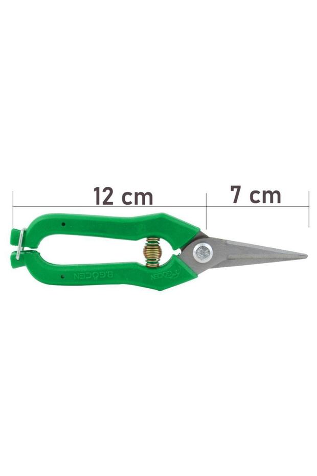 New Flat Tip 19cm Citrus Grape Ligature Pruning Shears Trendbazaar - 2