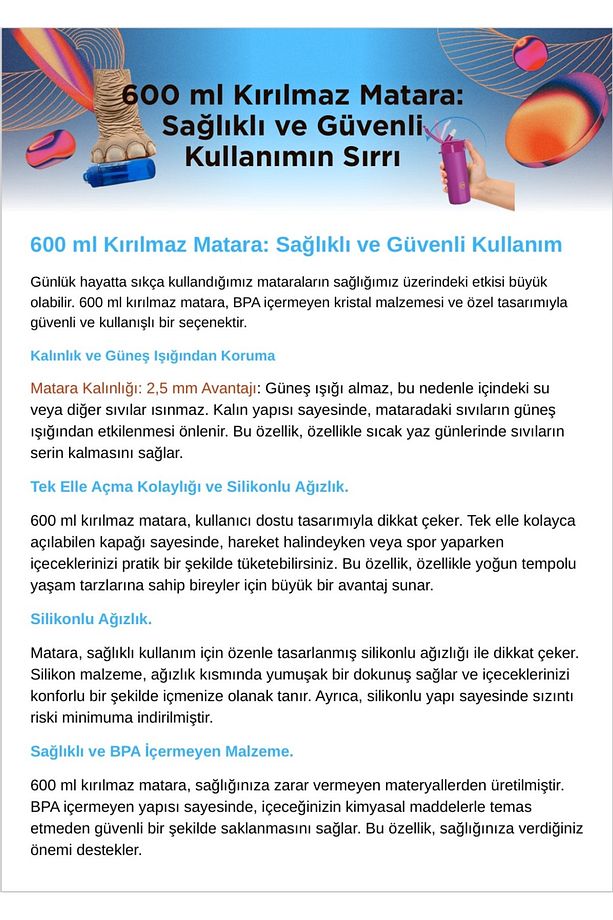 KIRILMAZ MATARA 600 ML - 4