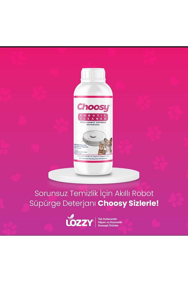 Robot Süpürge Zemin Temizleyicisi 1000 ml (ROBOT SÜPÜRGE DETERJANI) - 2