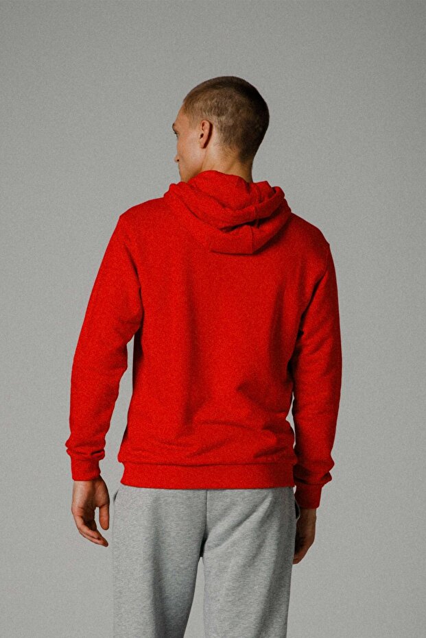 Erkek Kapüşonlu Sweatshirt - 4