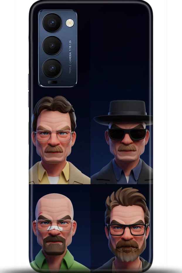 Camon 18 Case Hd Printed Case - Custody Series 5068