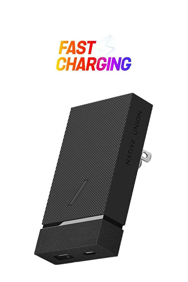 شاحن ذكي PD أسود - 1