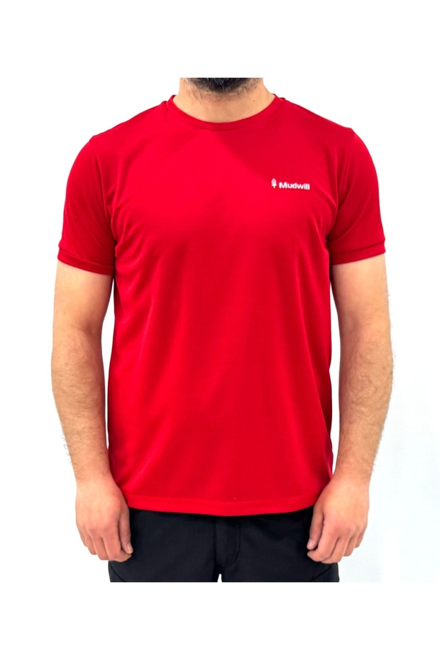 Dry-Touch Lycra Breathable Quick Dry Men's Sports T-Shirt