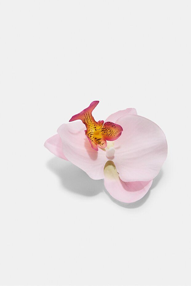 2'li Orkide Çiçekli Saç Tokası Seti - 3