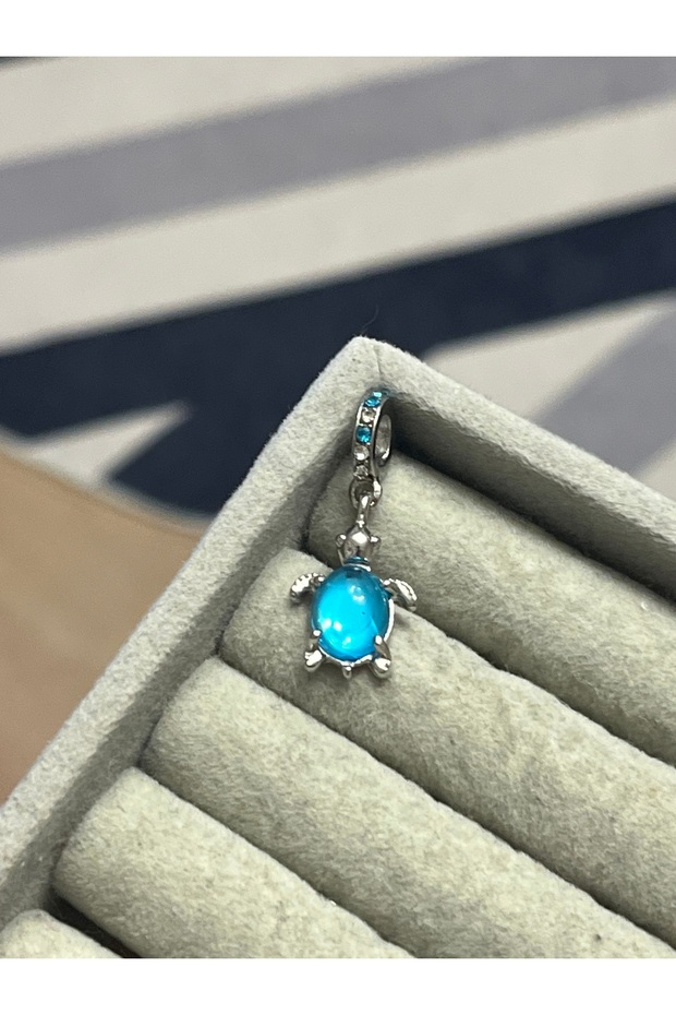 Mavi kaplumbağa charm | asafaccessory - 1