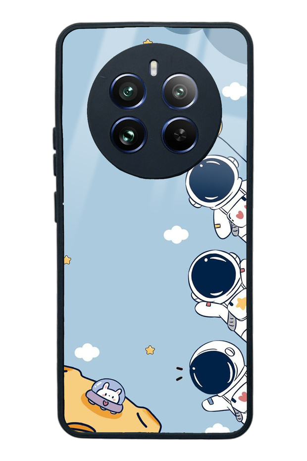 Oppo Realme 12 Mini Astronaut Design Glossy Phone Case