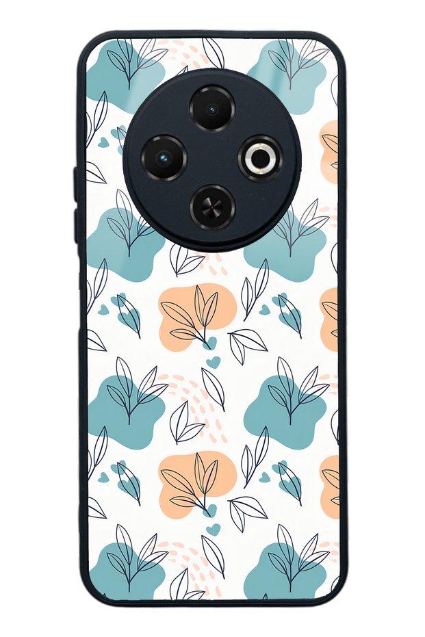 Tecno Spark 30C Tiny Leaves Design Glossy Phone Case