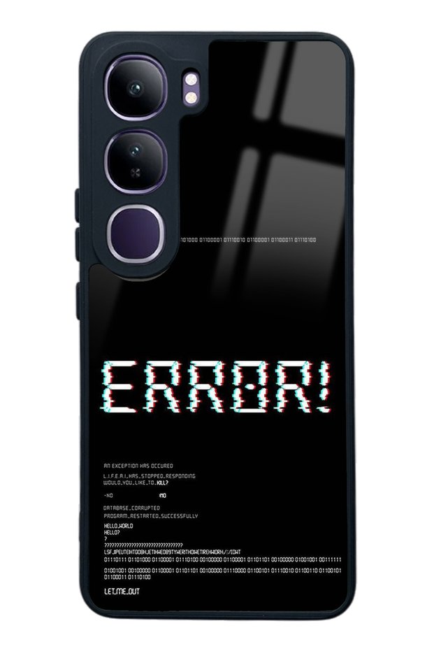 غلاف هاتف لامع لهاتف Vivo V40 Lite بتصميم خطأ