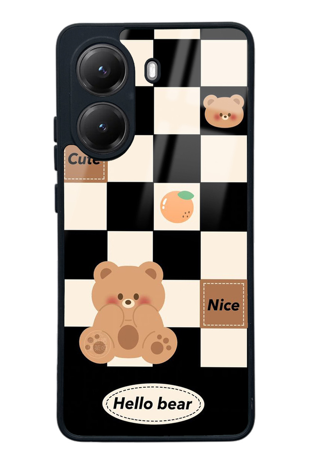 Xiaomi Poco X7 Pro Hello Bear Design Glossy Phone Case