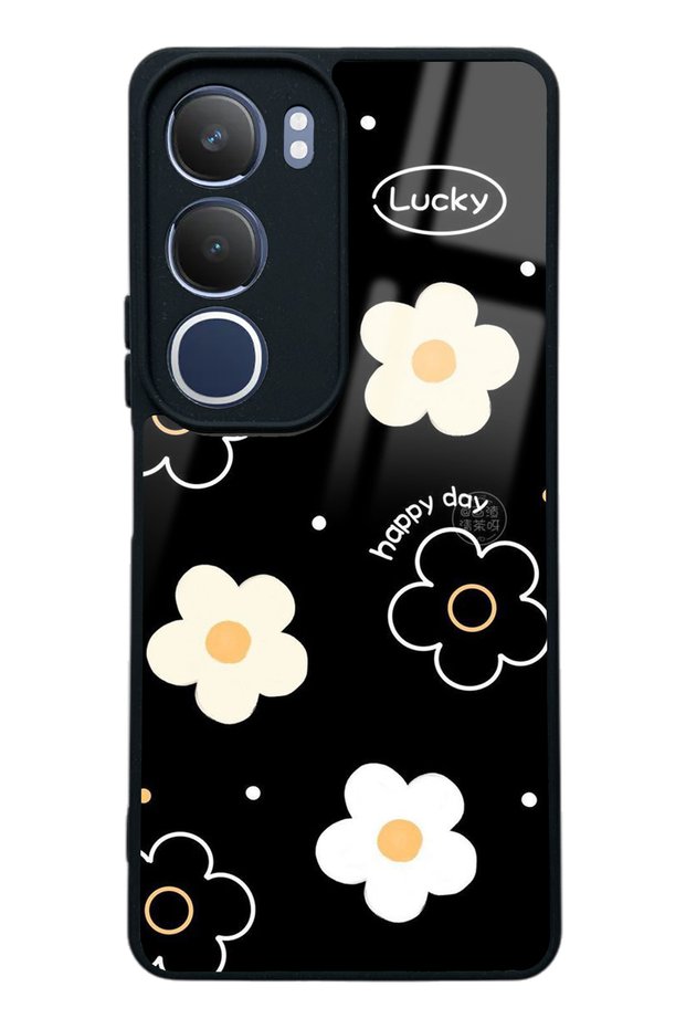 Vivo Y19S Lucky Happy Day Design Glossy Phone Case