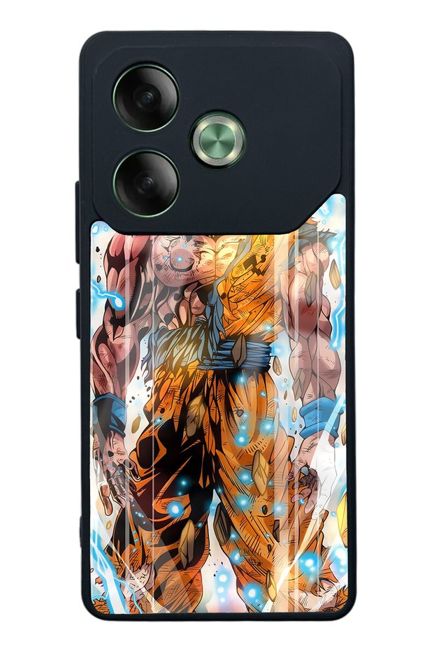 Tecno Pova 6 Glossy Phone Case with Anime War Design