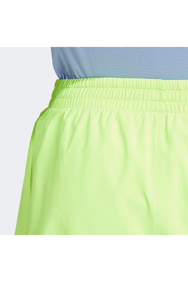 Adizero Essentials Split Erkek Yeşil Koşu Şortu - 4