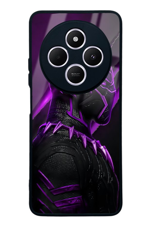 Xiaomi Redmi A4 Black Panther Design Glossy Phone Case
