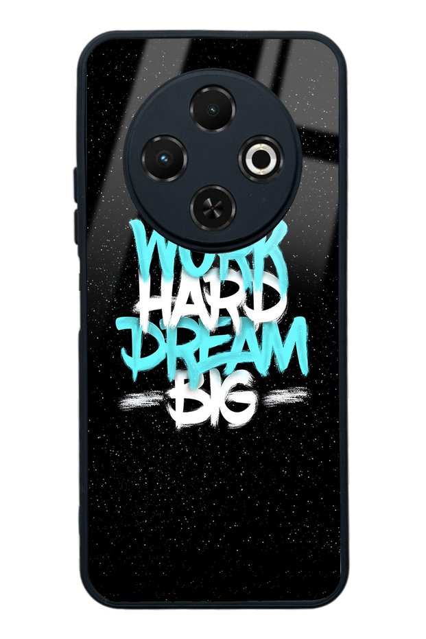 Tecno Spark 30C Space Motto Design Glossy Phone Case