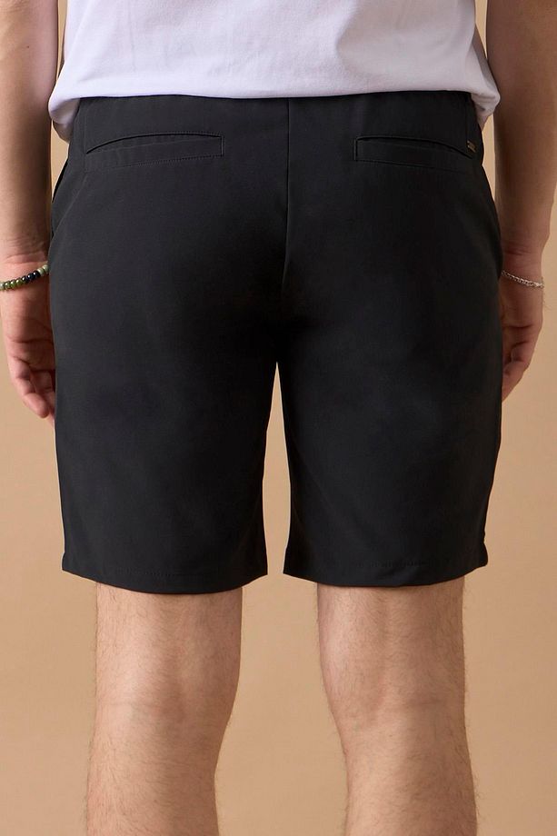 Erkek Siyah Jogger Fit Şort - 5