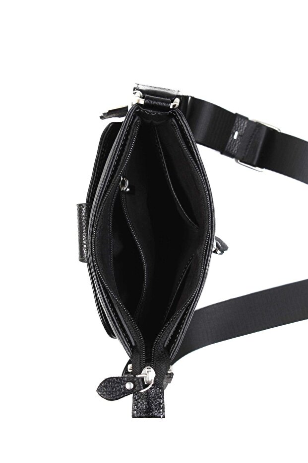 Leather Black Shoulder Bag 316 12 - 4