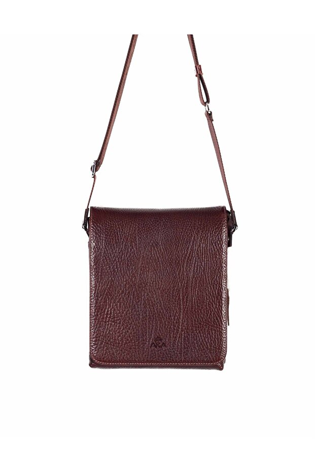 Leather Brown Shoulder Bag 308 61