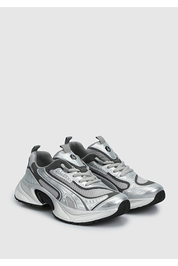 Gri Kadın Sneaker - 2