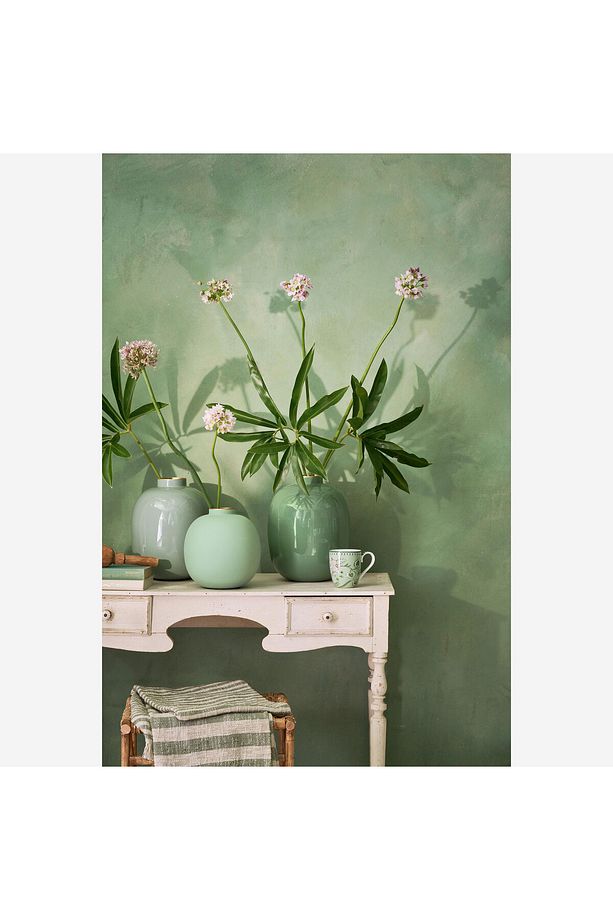 Lily & Lotus Yeşil Porselen Kupa 350 ml - 3