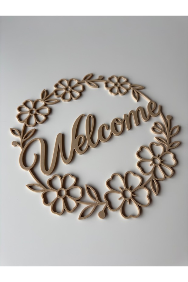 Welcome Flower Wreath for Door and Window - 2