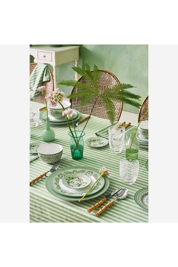 Lily & Lotus Yeşil Porselen Kase 12 Cm - 3