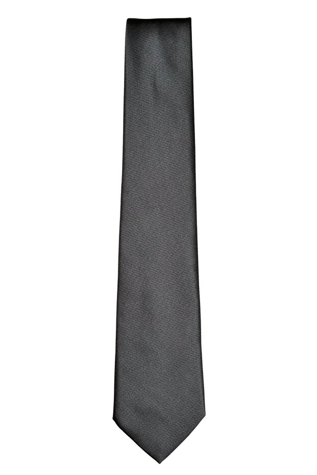 ربطة عنق كلاسيكية باللون الرمادي - 2