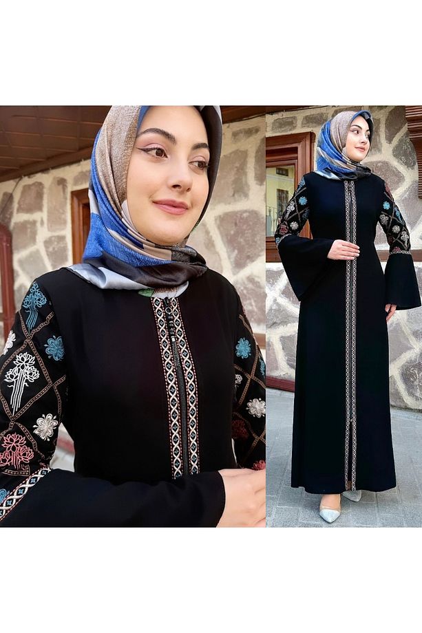 Safir nakış işleme wolan ferace - 4