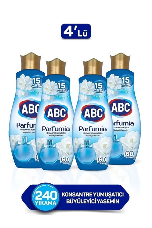 Parfumia Büyüleyici Yasemin Konsantre Yumuşatıcı 1440 ml 4'lü Seti - 1