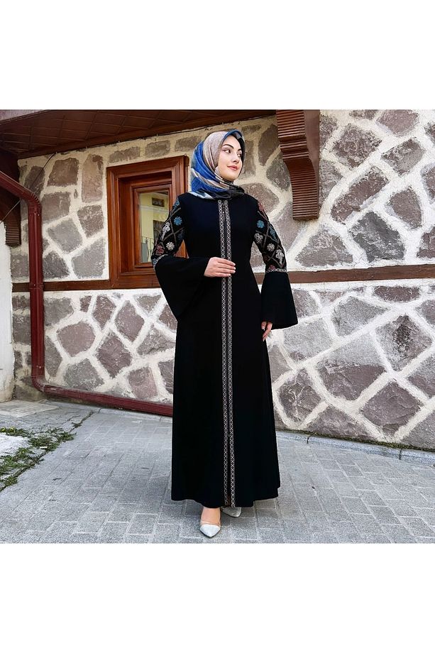 Safir nakış işleme wolan ferace - 8