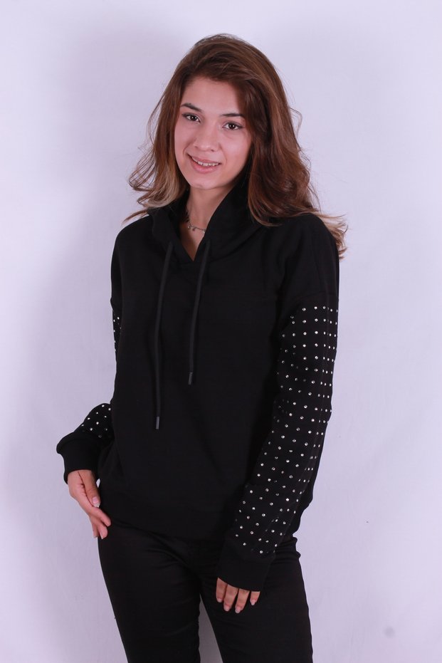 Black Women's Cardigan 24K0138K1