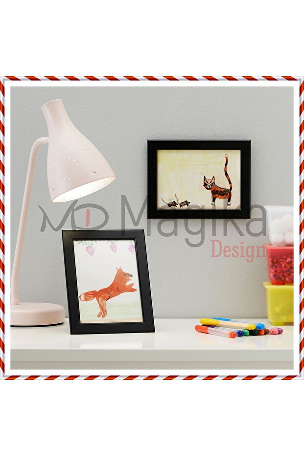 Md Fiskbo Black Frame, 13X18 cm