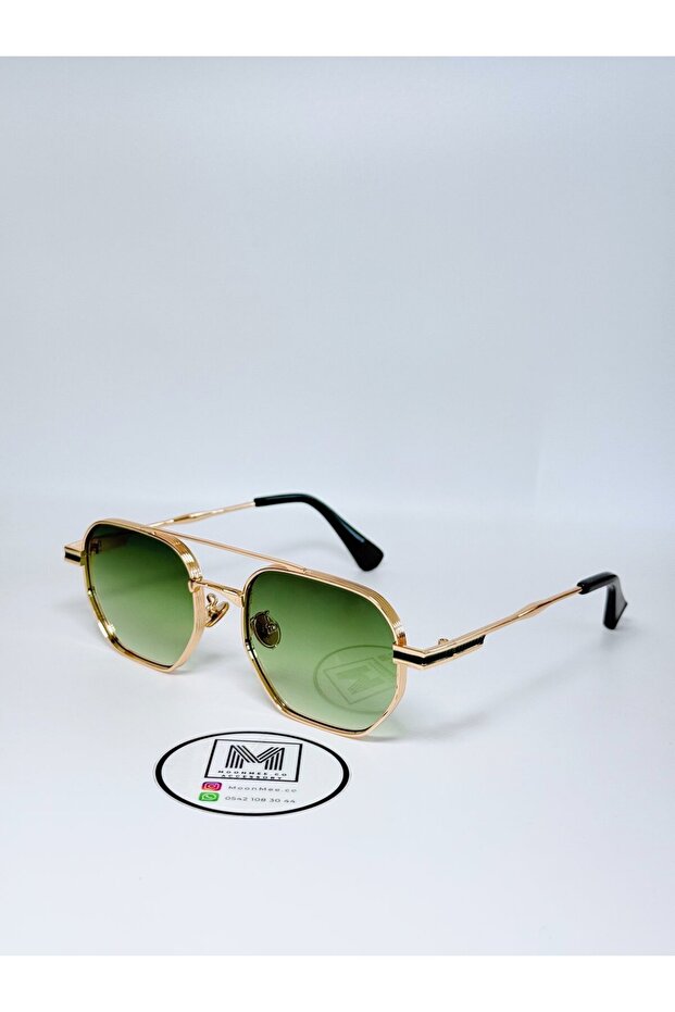 Jirils - Unisex Sunglasses Green with Uv400 Protection