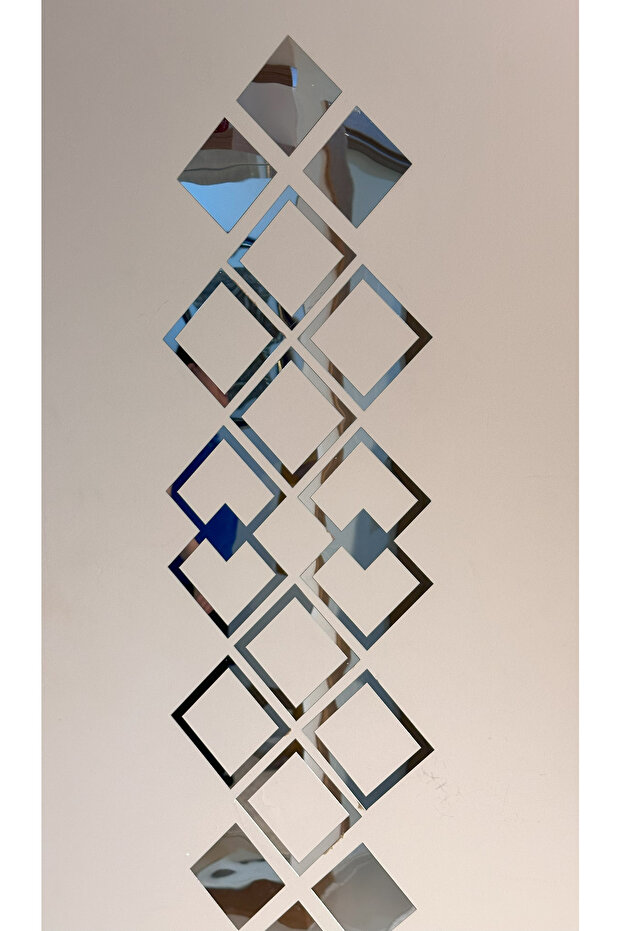 Ayna Duvar Dekoru 17 Parça AKF01 Model - 4