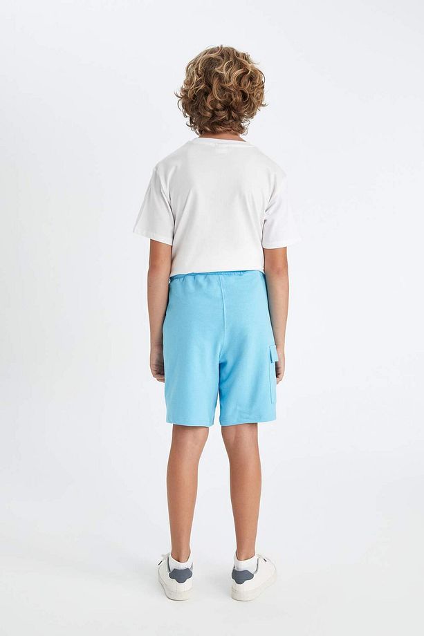 Erkek Çocuk Regular Fit Sweatshirt Kumaşı Şort D4018A824HS - 7