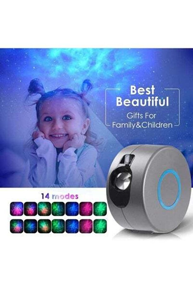 ضوء ليلي LED مع جهاز تحكم عن بعد متعدد الألوان - 2