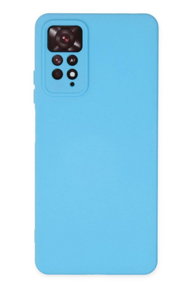 Xiaomi Redmi Note 11 Pro Case Nano Inside Velvet Silicone - Blue Zngzr