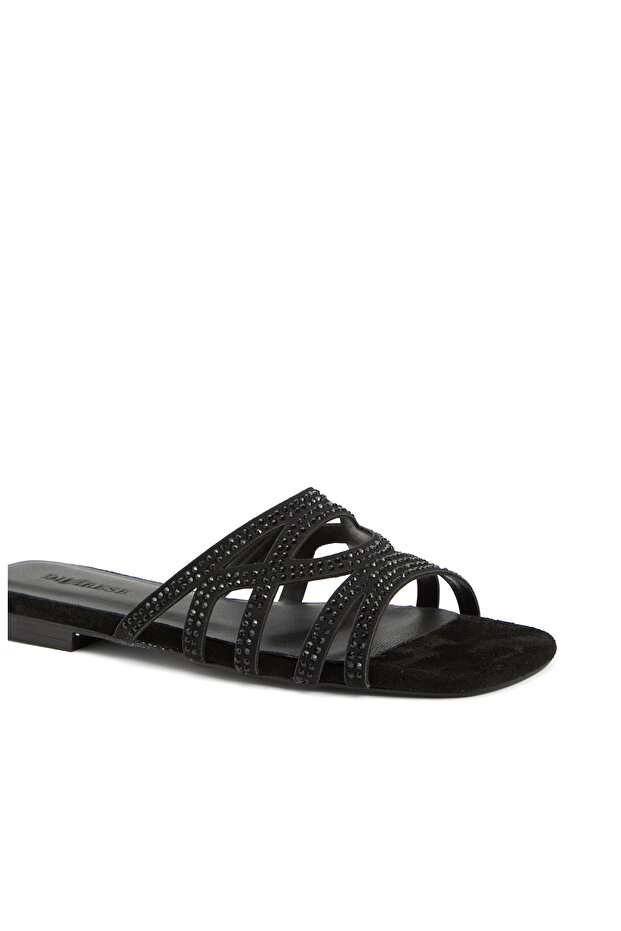 Siyah Kadın Terlik - 6