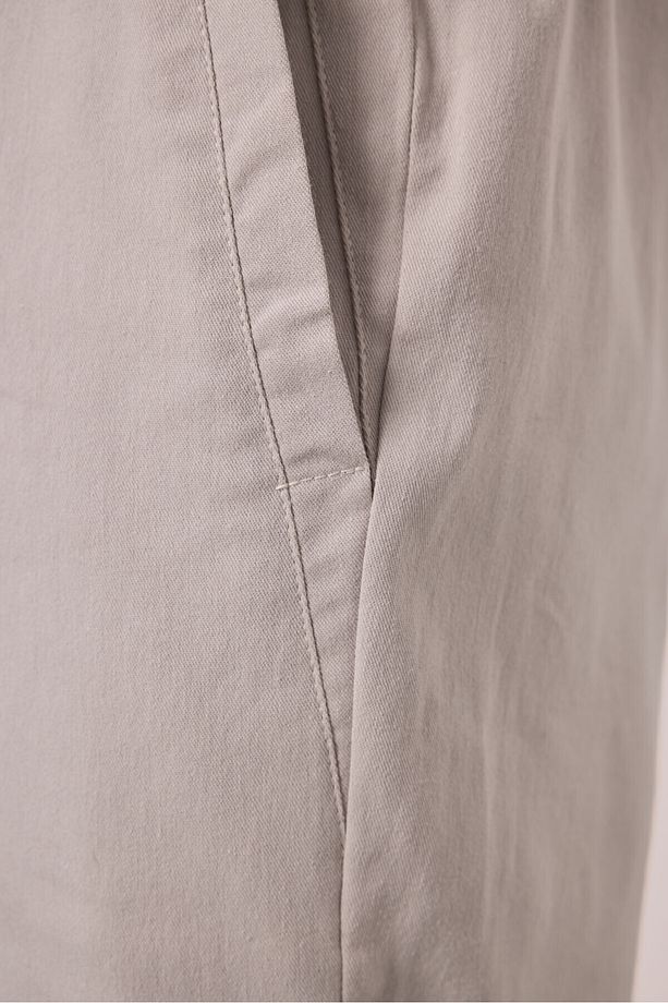 Taş Standart Fit Dokuma Hafif Esnek Chino Erkek Şort - 81292 - 5